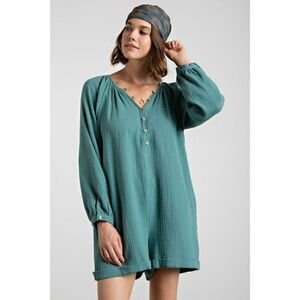 Easel Clothing Relaxed Fit Romper100% Cotton